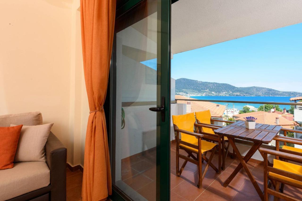 Zoe'S Sea View Apartment Skala Potamia  Dış mekan fotoğraf
