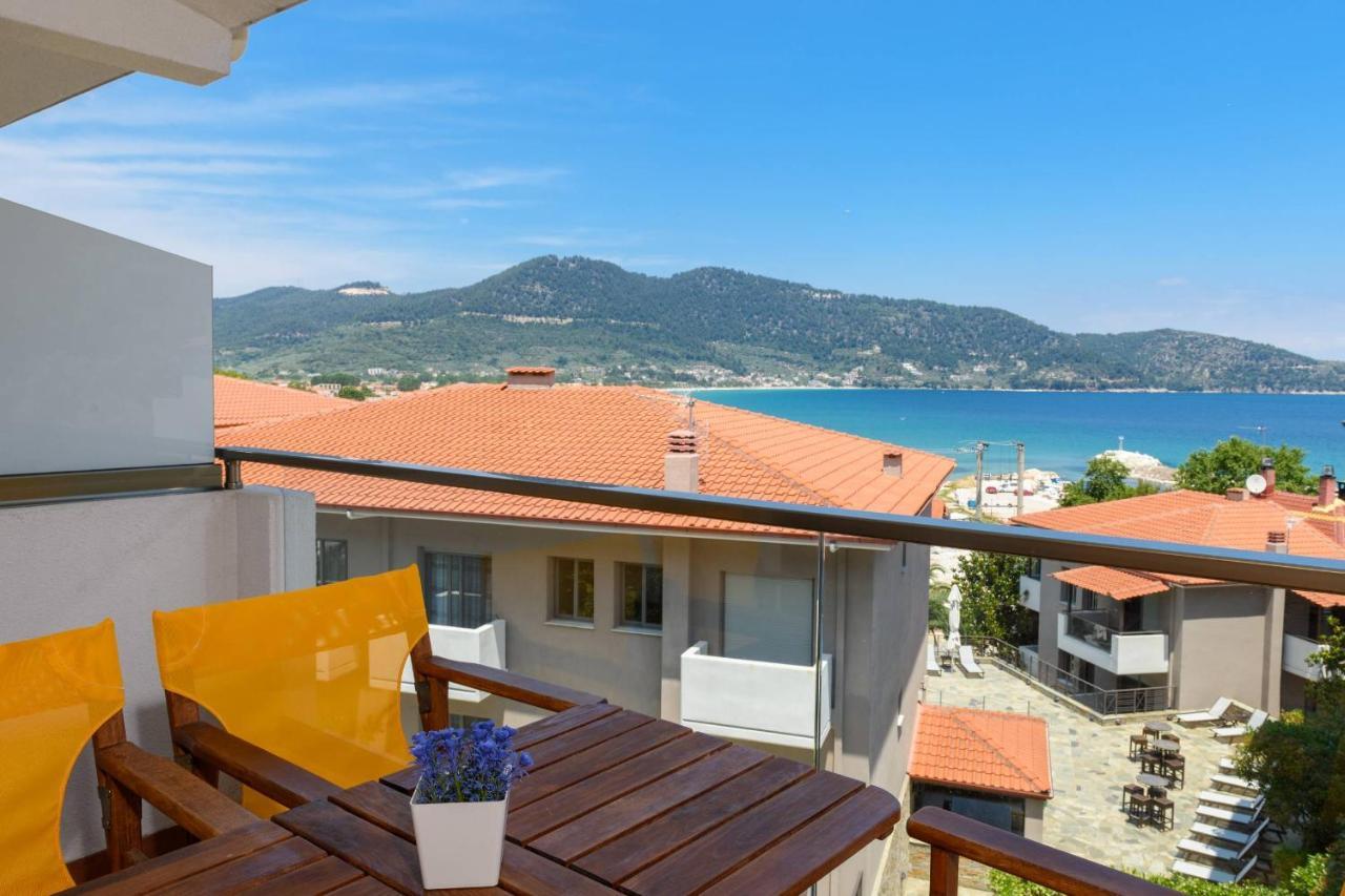 Zoe'S Sea View Apartment Skala Potamia  Dış mekan fotoğraf