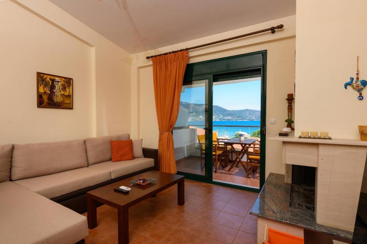 Zoe'S Sea View Apartment Skala Potamia  Dış mekan fotoğraf